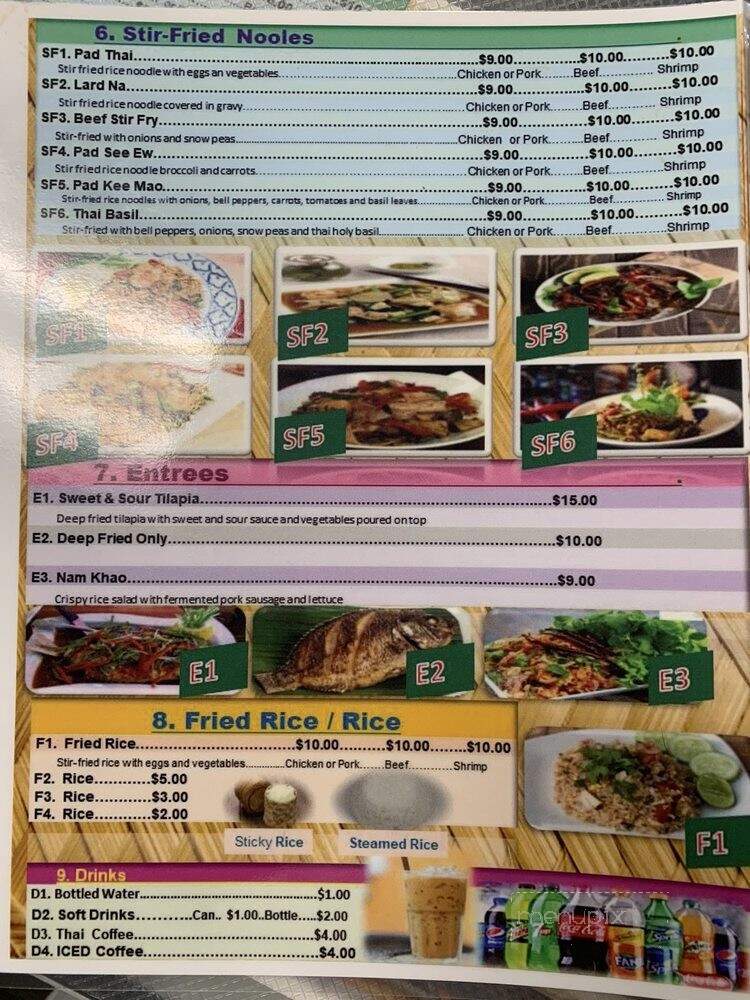 Luang Prabang Market Lao Thai Food - Euless, TX menu_pic