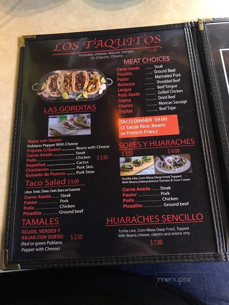 Lucky Burrito - Oak Lawn, IL menu_pic