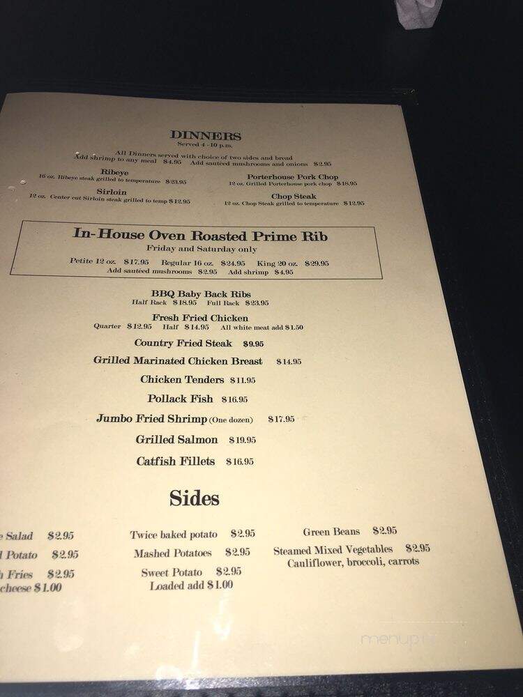 Lucky Jack's - Pocahontas, IL menu_pic