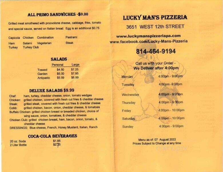 Luckyman's Restaurant - Erie, PA
