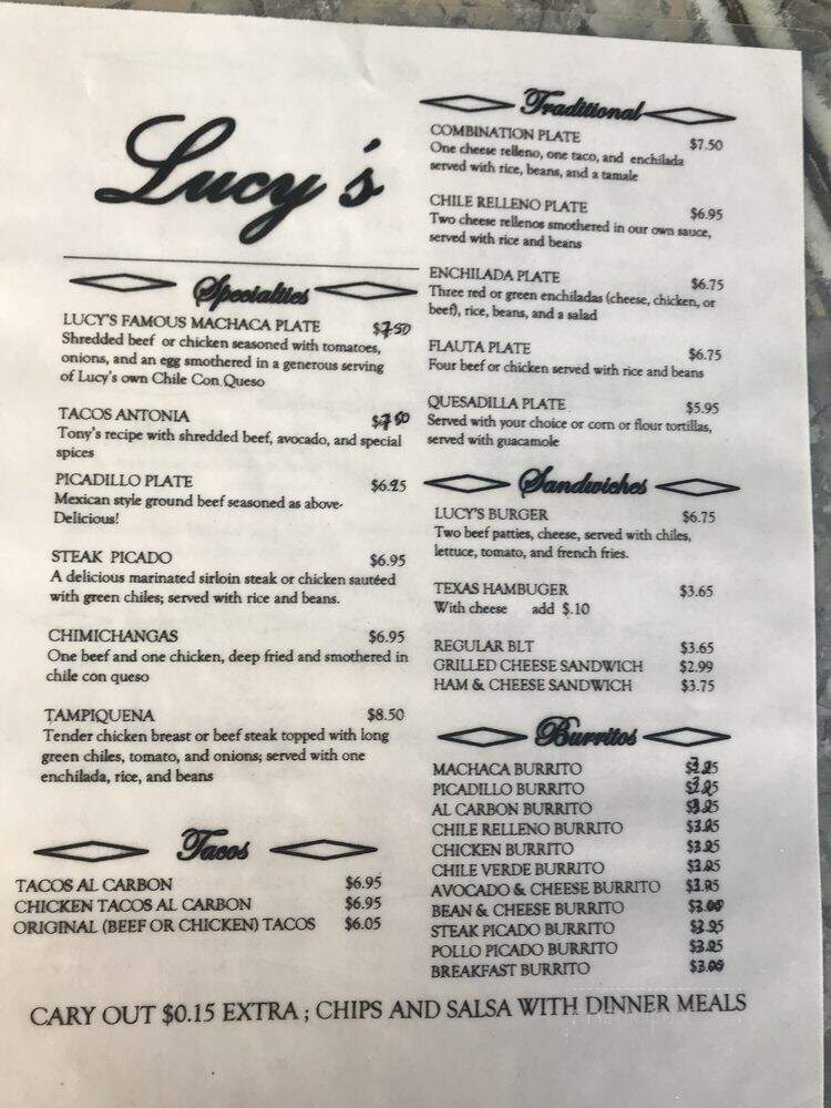Lucy's Coffee Shop - El Paso, TX
