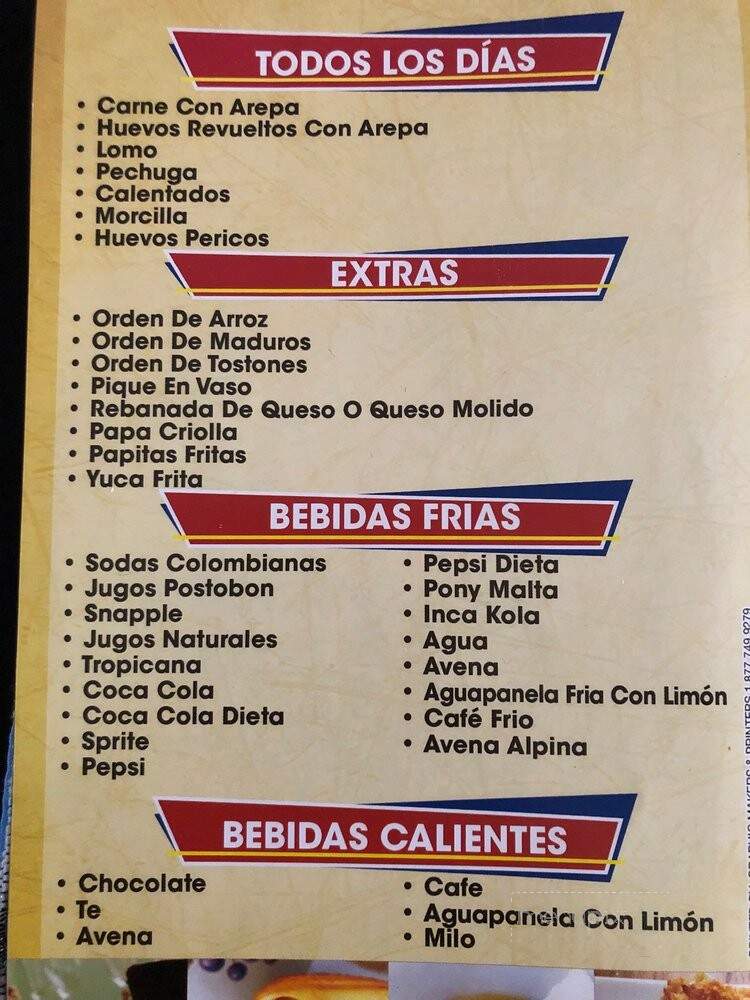Macondo Bakery - Clifton, NJ menu_pic