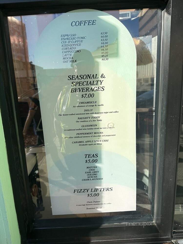 Mad Lab Coffee - Los Angeles, CA menu_pic