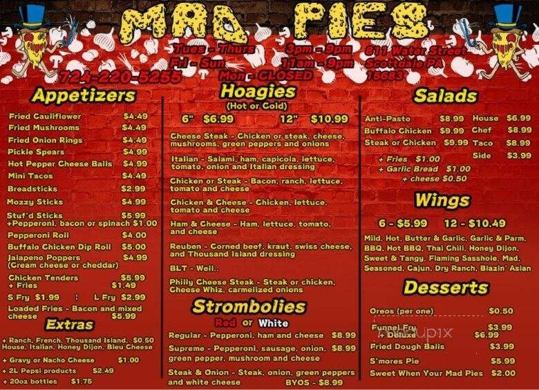 Mad Pies - Scottdale, PA