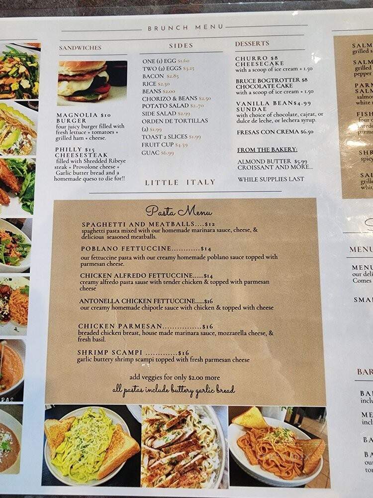 Magnolia Cafe & Grill - Laredo, TX menu_pic