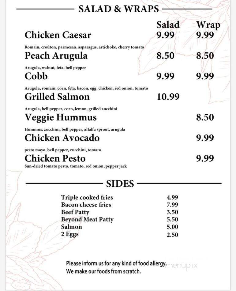Main - Los Angeles, CA menu_pic