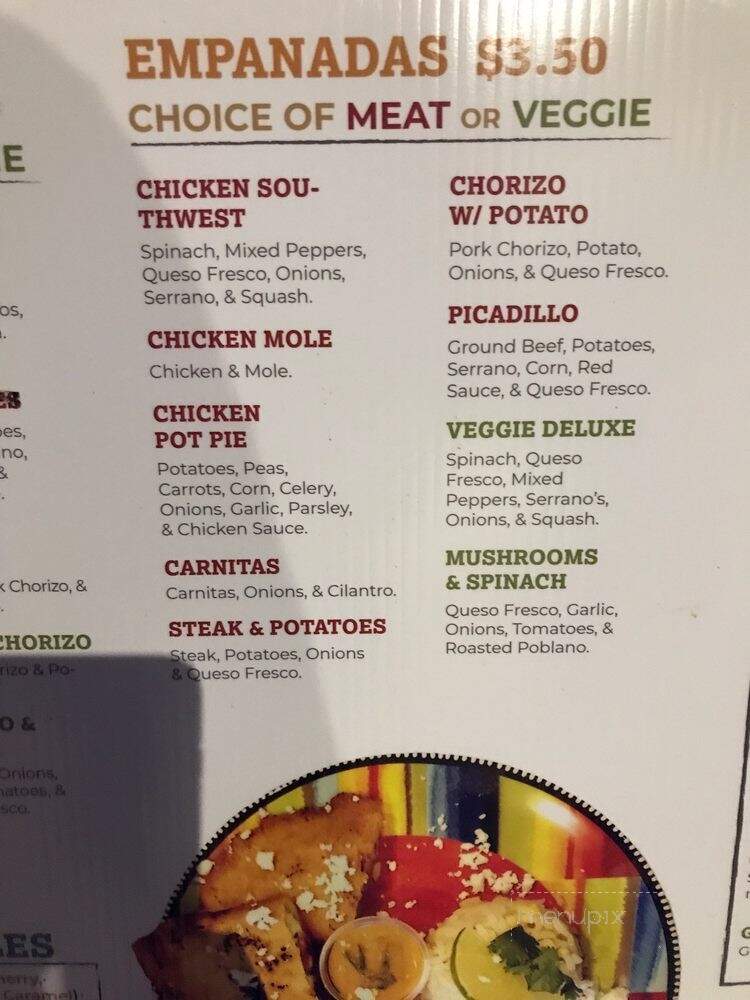 Mamas Tamale's - Lawrence, KS menu_pic
