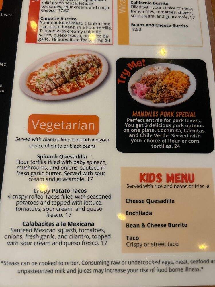 Taco Local Baja - Bremerton, WA menu_pic