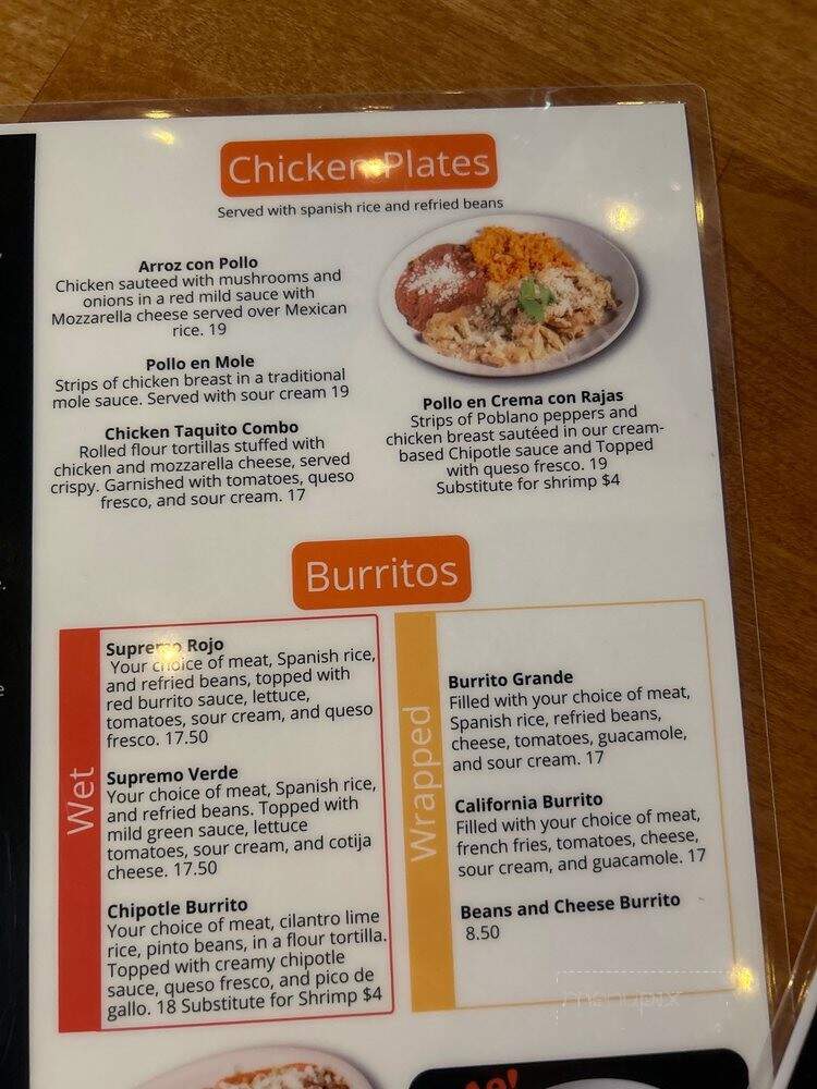 Taco Local Baja - Bremerton, WA menu_pic