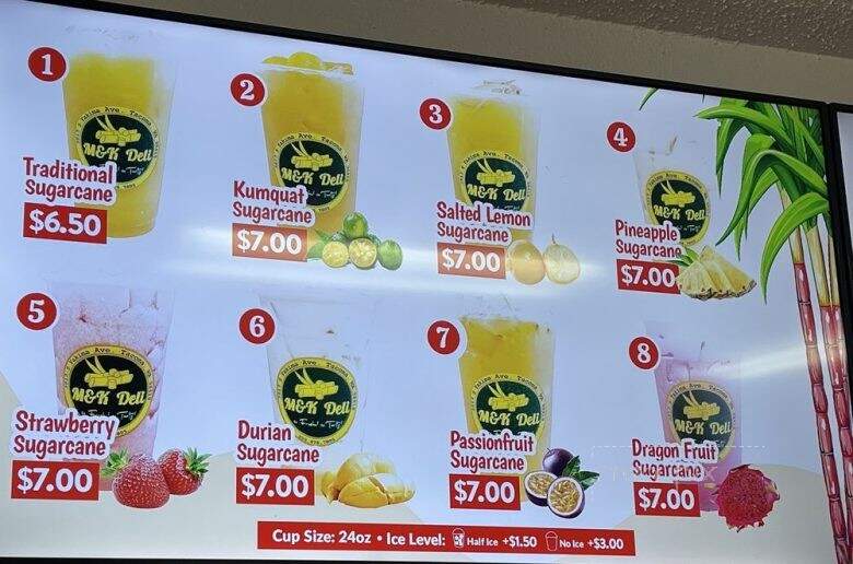 M & K Bakery - Tacoma, WA menu_pic
