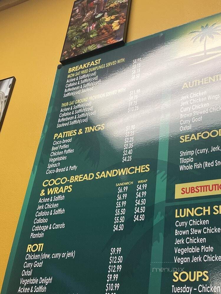 M&K Jamaican - Huntsville, AL menu_pic