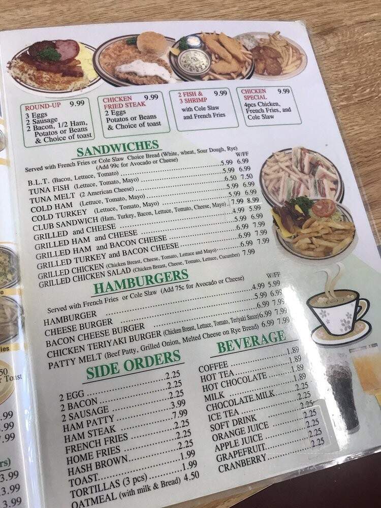 Mann Restaurant - Chula Vista, CA menu_pic