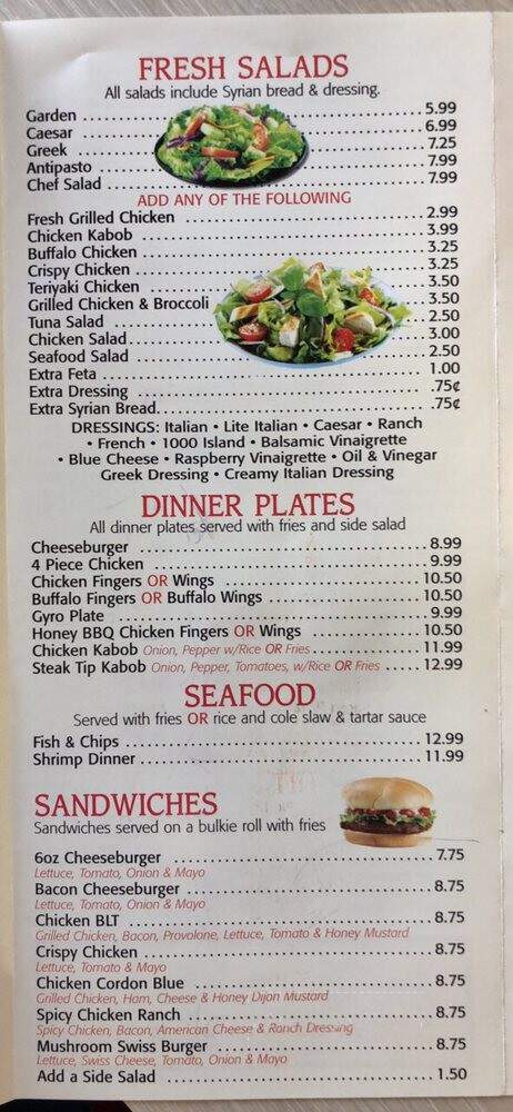Mansfield Best Pizza - Mansfield, MA menu_pic