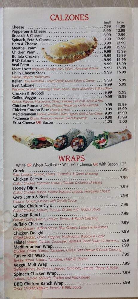 Mansfield Best Pizza - Mansfield, MA menu_pic