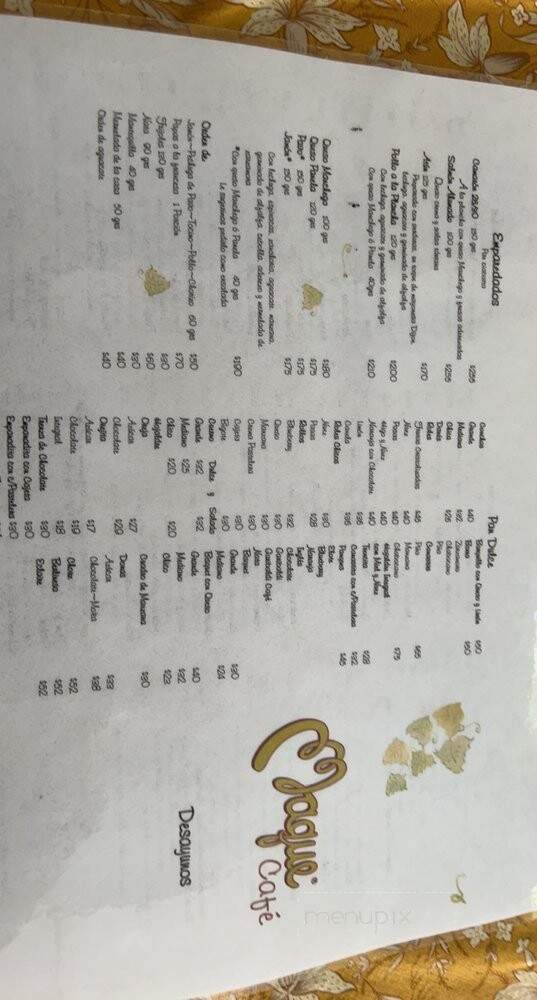 Cafeteria & Traiteur Le Meteque - Notre-Dame-Du-Bon-Conseil, QC menu_pic