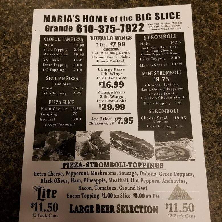 Maria's Lounge & Restaurant - Reading, PA