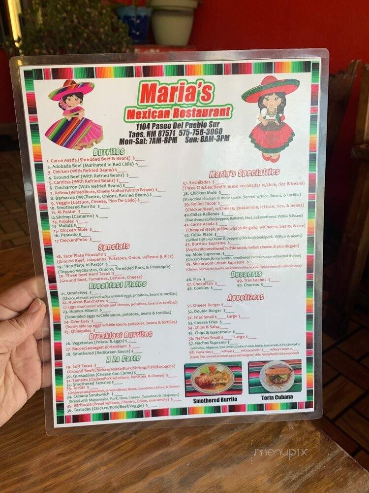 Maria's Mexican Restaurant - Taos, NM