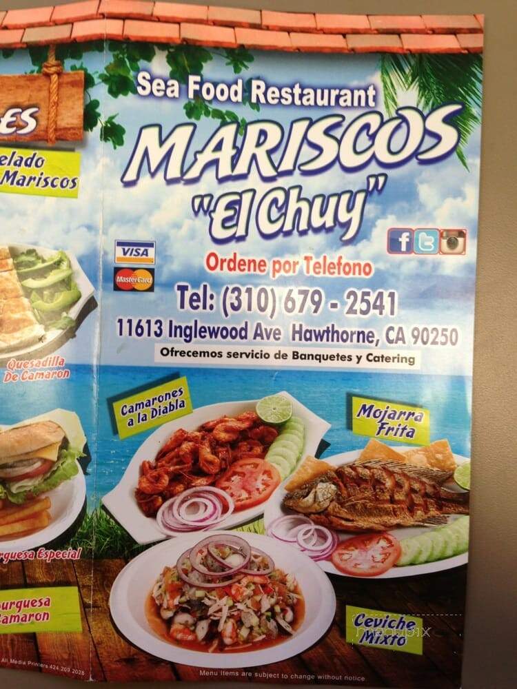 Mix Burgers - Hawthorne, CA menu_pic