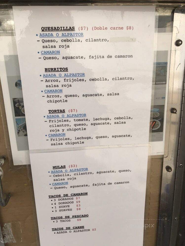 Mariscos Estilo Nayarit - Los Angeles, CA menu_pic