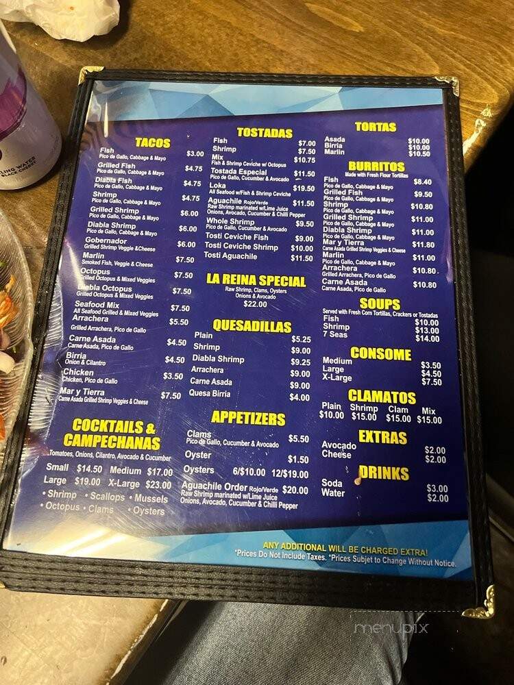 Mariscos La Reyna Del Sur - Chula Vista, CA