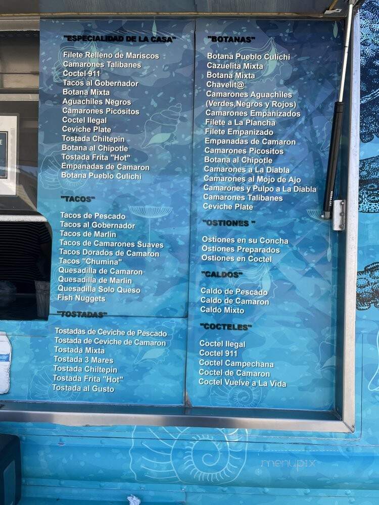 Mariscos Pueblo Culichi - Santa Ana, CA menu_pic