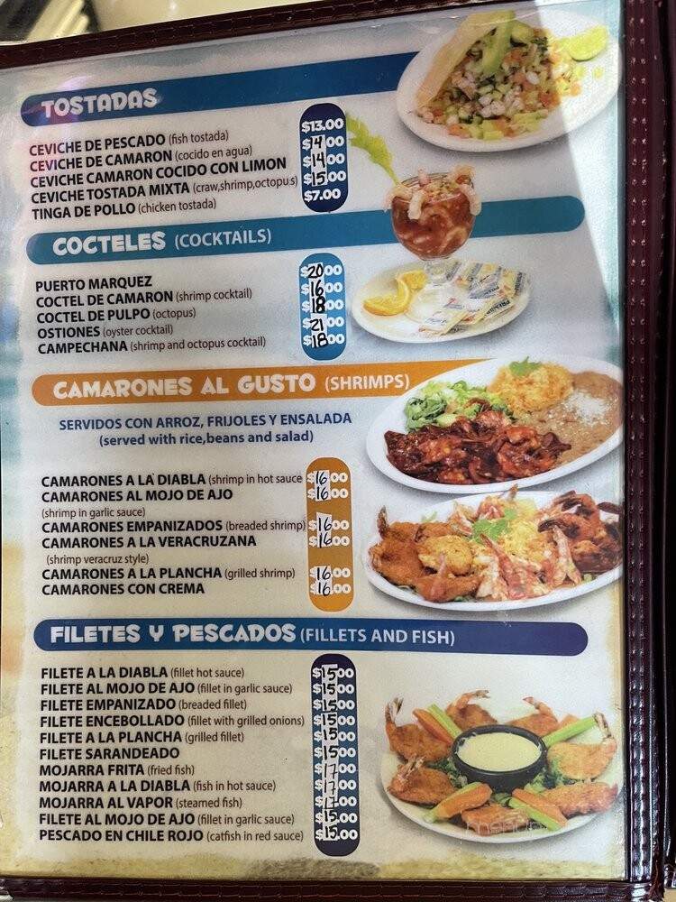 Mariscos Puerto Marquez Mexican Grill - Fountain Valley, CA menu_pic