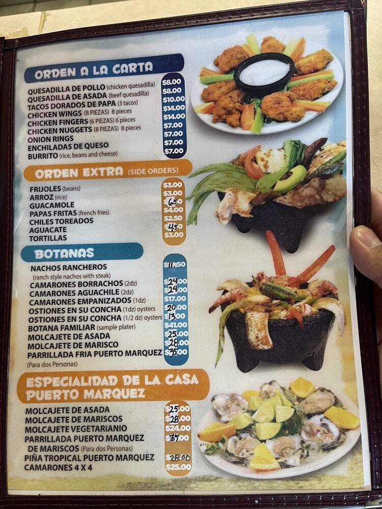 Mariscos Puerto Marquez Mexican Grill - Fountain Valley, CA menu_pic