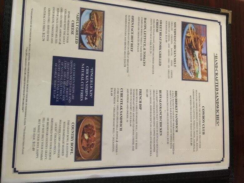 Mary's Cafe Ordering Line - Flagstaff, AZ menu_pic