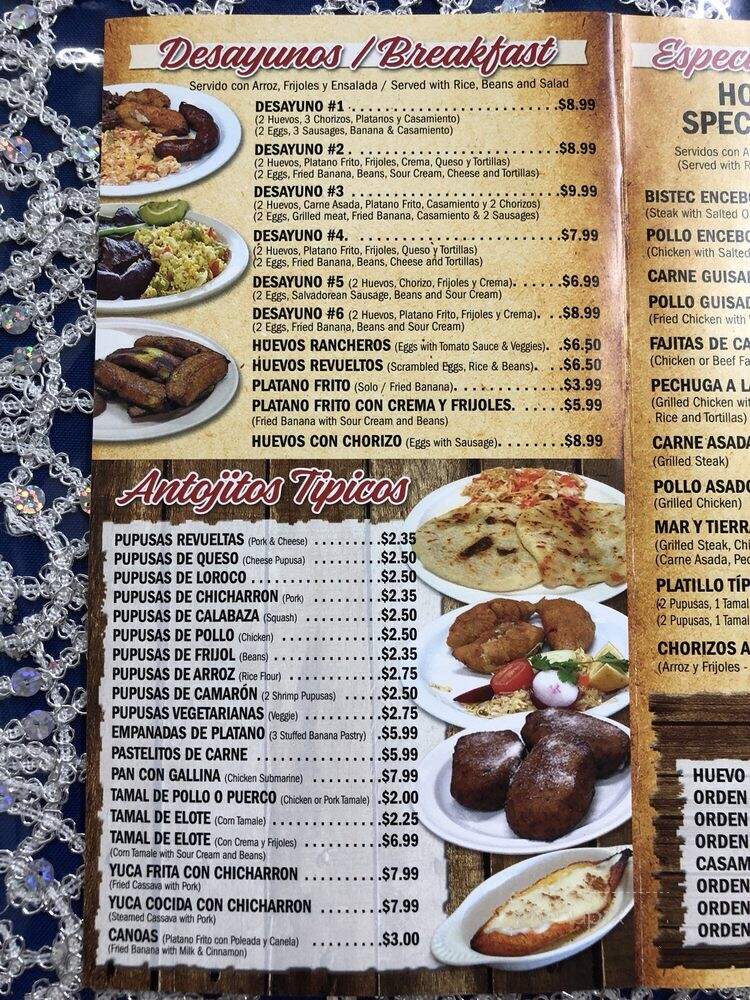 Masahuat - Bellflower, CA menu_pic