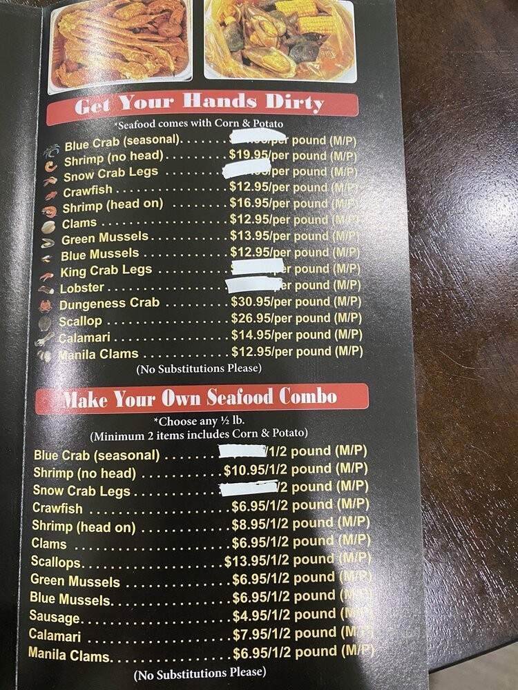 Master Crab - Cape Coral, FL menu_pic