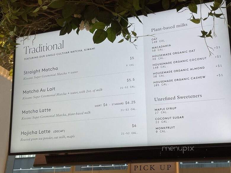Matchaful - New York, NY menu_pic