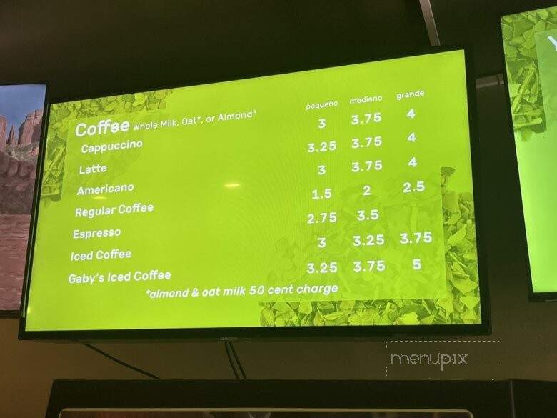Mate Conmigo - Los Angeles, CA menu_pic