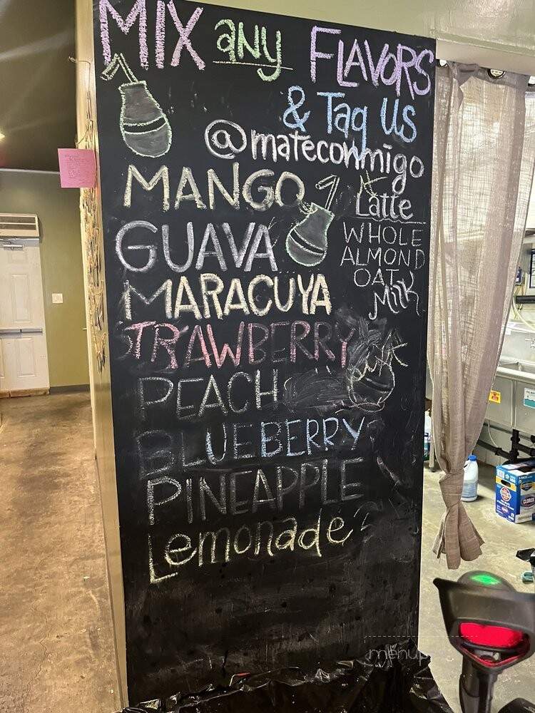 Mate Conmigo - Los Angeles, CA menu_pic