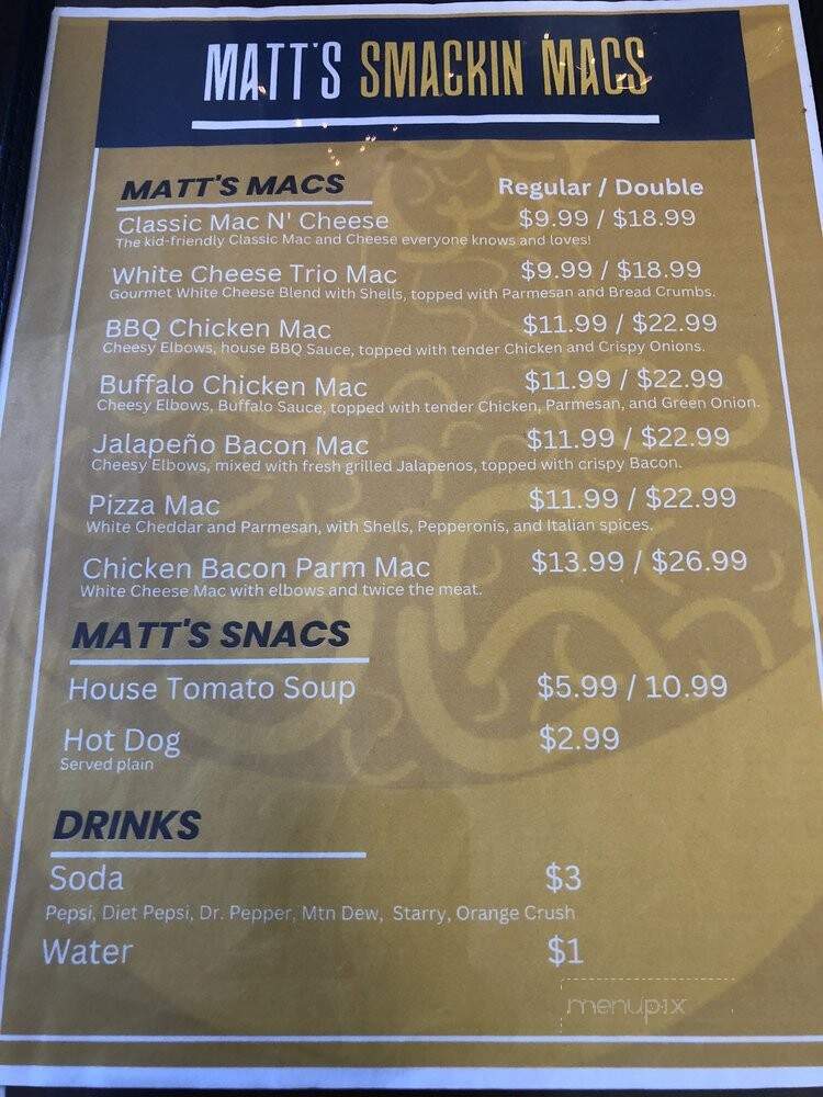 Matt's Smackin Macs - Newport News, VA