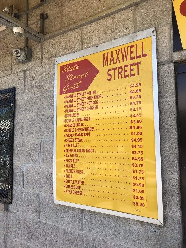 Maxwell Street Grill - Chicago, IL menu_pic