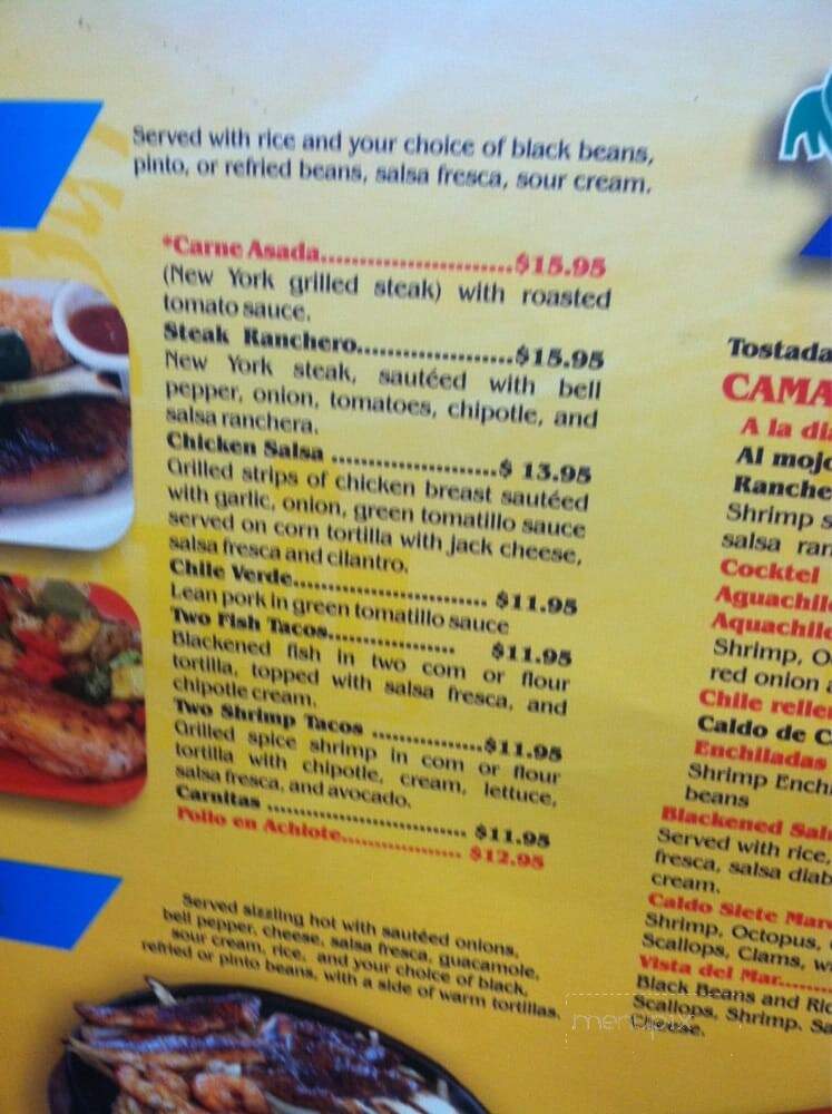 Mazatian Taquiera & Grill - Hercules, CA menu_pic