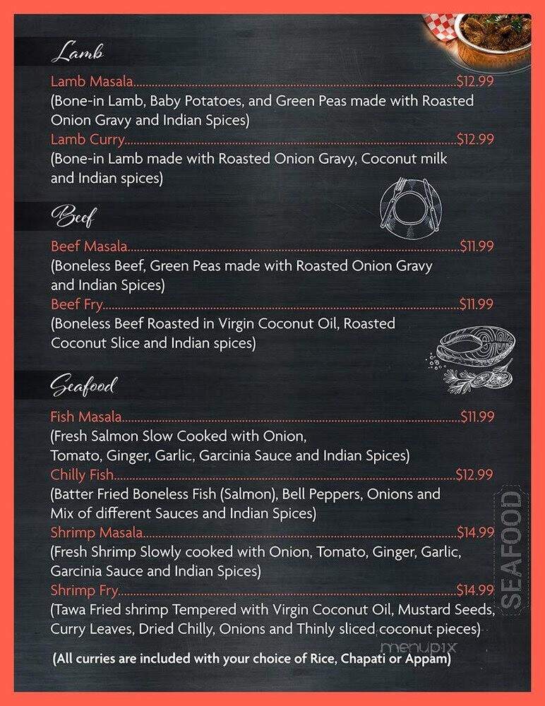 Mc's curry - Winnipeg, MB menu_pic
