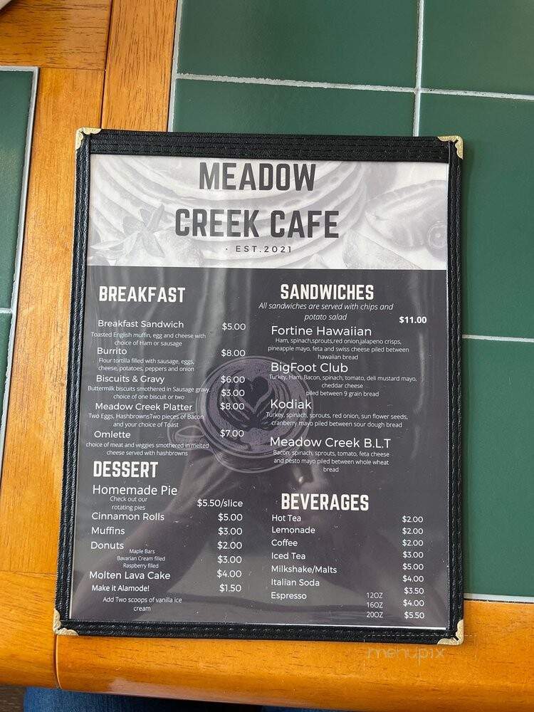 Meadow Creek Cafe - Fortine, MT