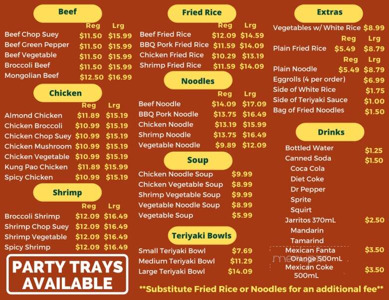 Meat Bowl - South Gate, CA menu_pic
