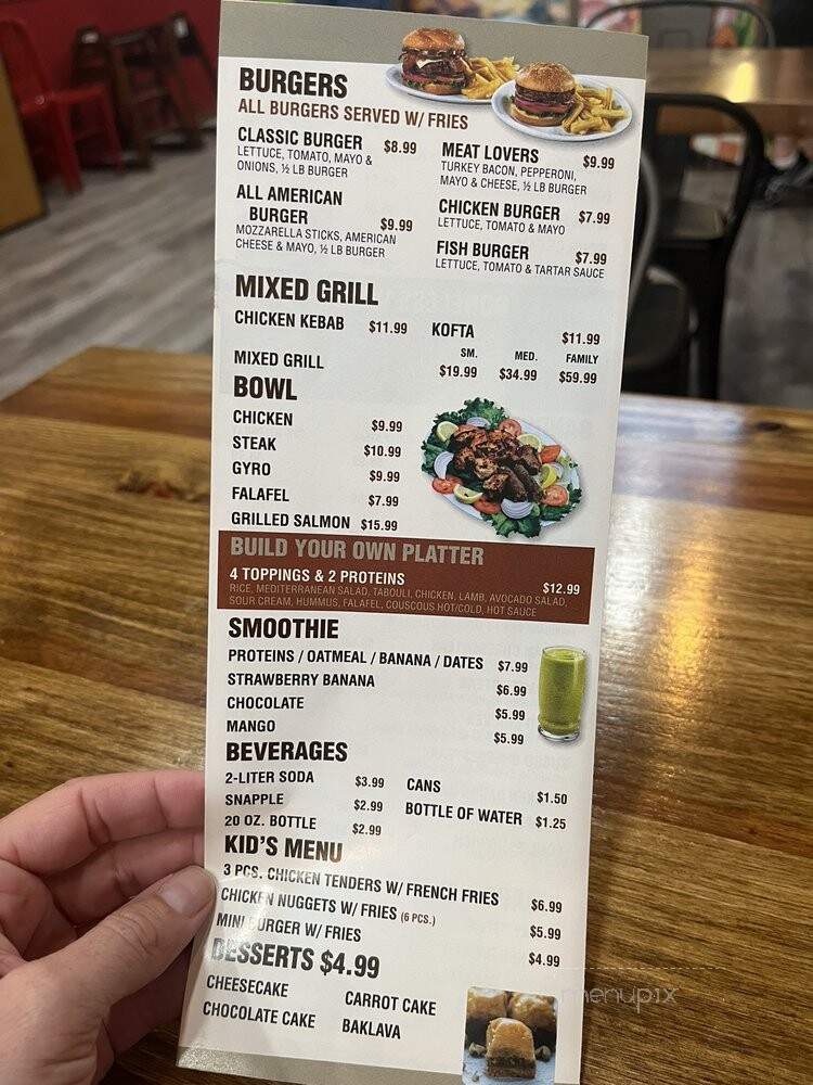 Mediterranean Bowl - East Rutherford, NJ menu_pic