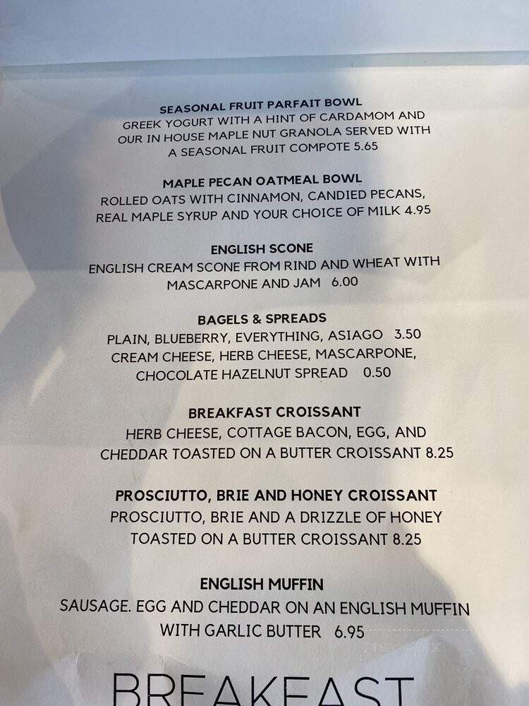 Meeting House Cafe - Spokane, WA menu_pic