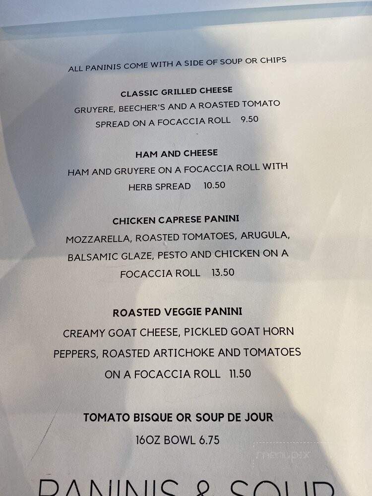 Meeting House Cafe - Spokane, WA menu_pic