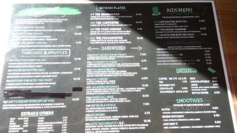 Messy Kitchen - Kahnawake, QC menu_pic