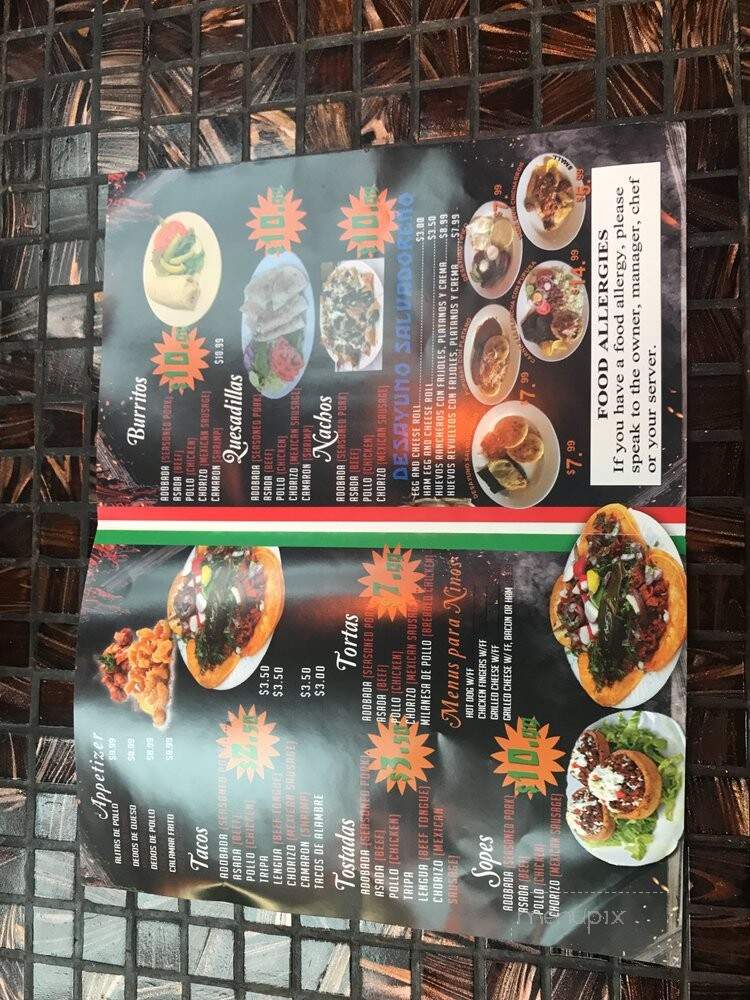Mexico Alegre - New Rochelle, NY menu_pic