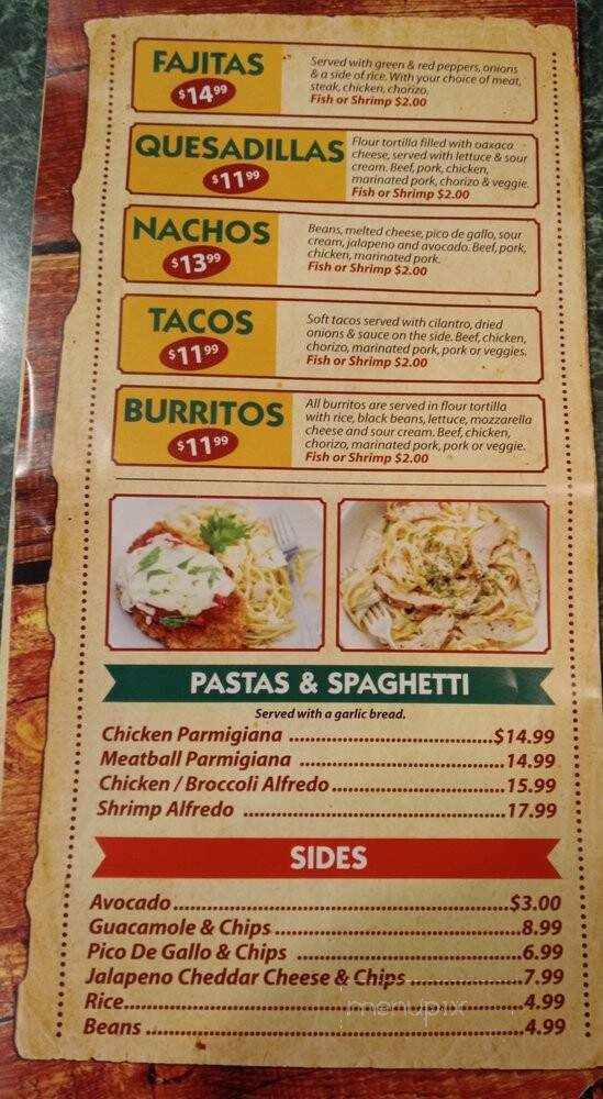 Mexipizza - Havertown, PA menu_pic