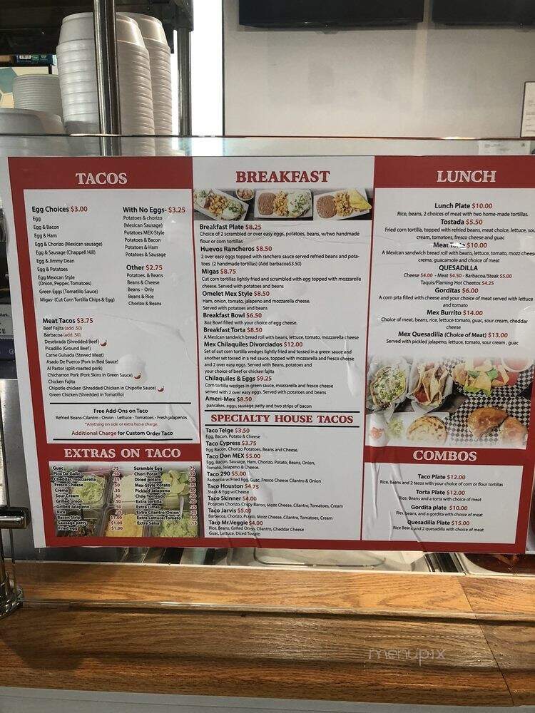 Mex Taco House - Cypress, TX