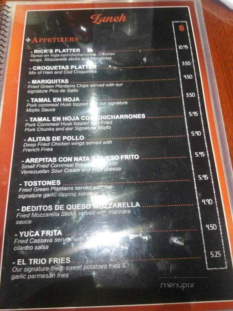 Miami Latin American Cafe - Miami, FL menu_pic