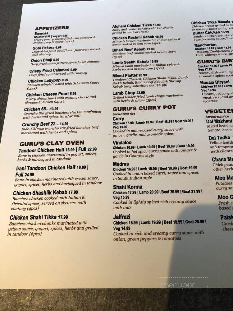 Miami Spice Guru - Pompano Beach, FL menu_pic