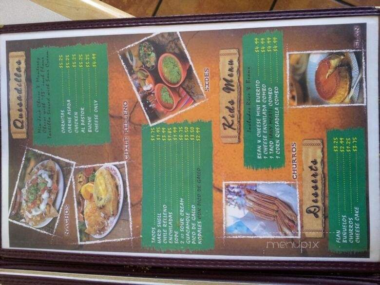 Mi Casa Mexican Fast Food - Pasadena, CA menu_pic