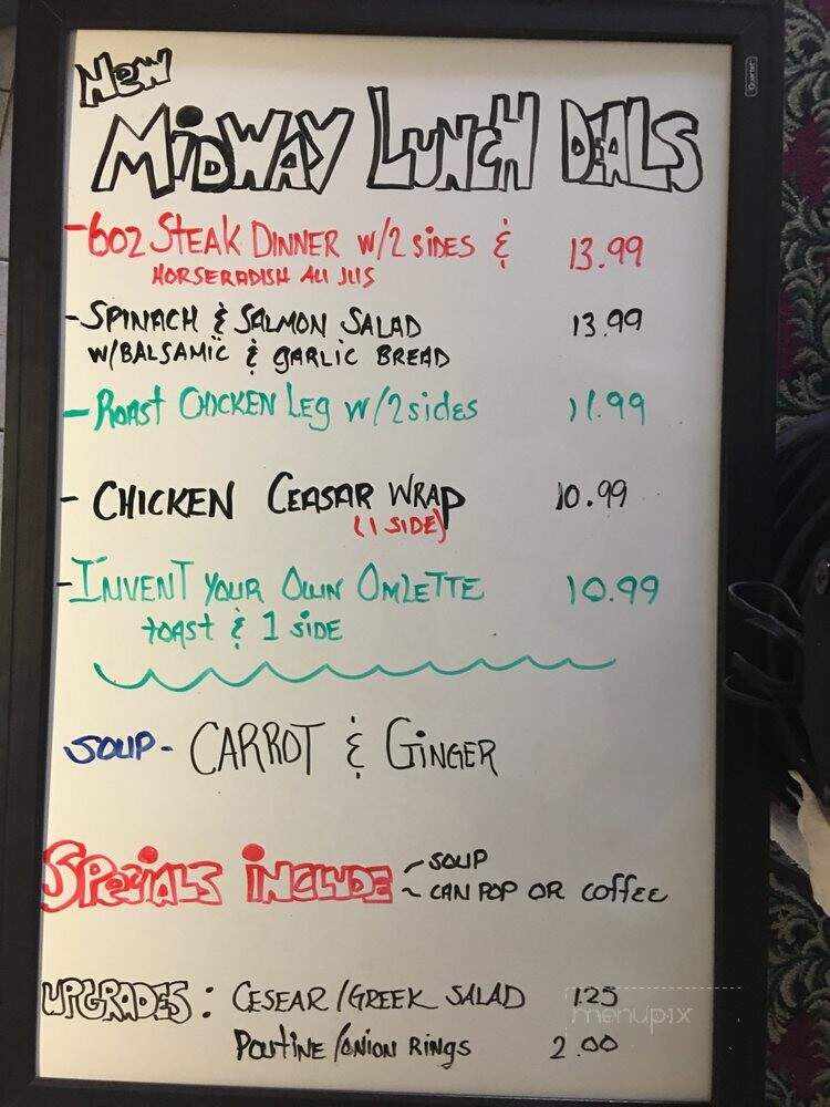 Mid-Way's Restaurant - Mississauga, ON menu_pic